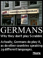 Playing Scrabble in German comes with a few challenges. At first glance, the question might seem absurd: Scrabble is in no way limited to English. It is a truly worldwide game, spanning 29 languages, including several a sight less obscure than the world's 12th most common tongue.
